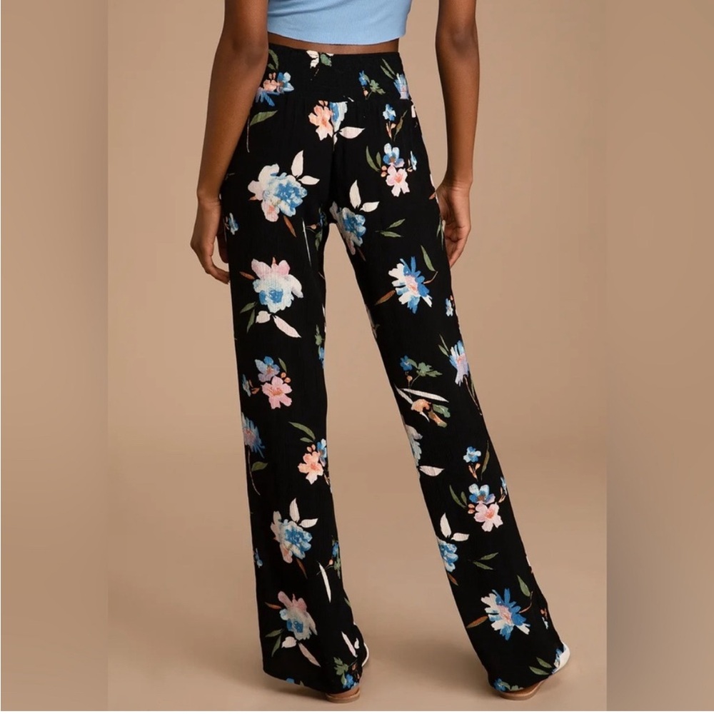 O’Neill Floral Black Women's Pants